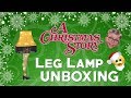 A Christmas Story Leg Lamp Unboxing