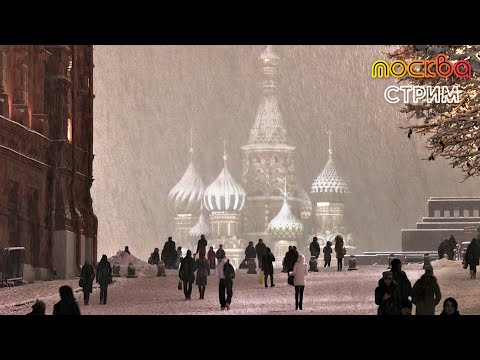 Московский ритм – прогулка по столице во время циклона «Фрэнсис» / Стрим от 08.01.26
