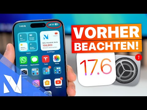 iOS 17.6 ist JETZT DA! - Das müsst ihr VORHER beachten! | Nils-Hendrik Welk
