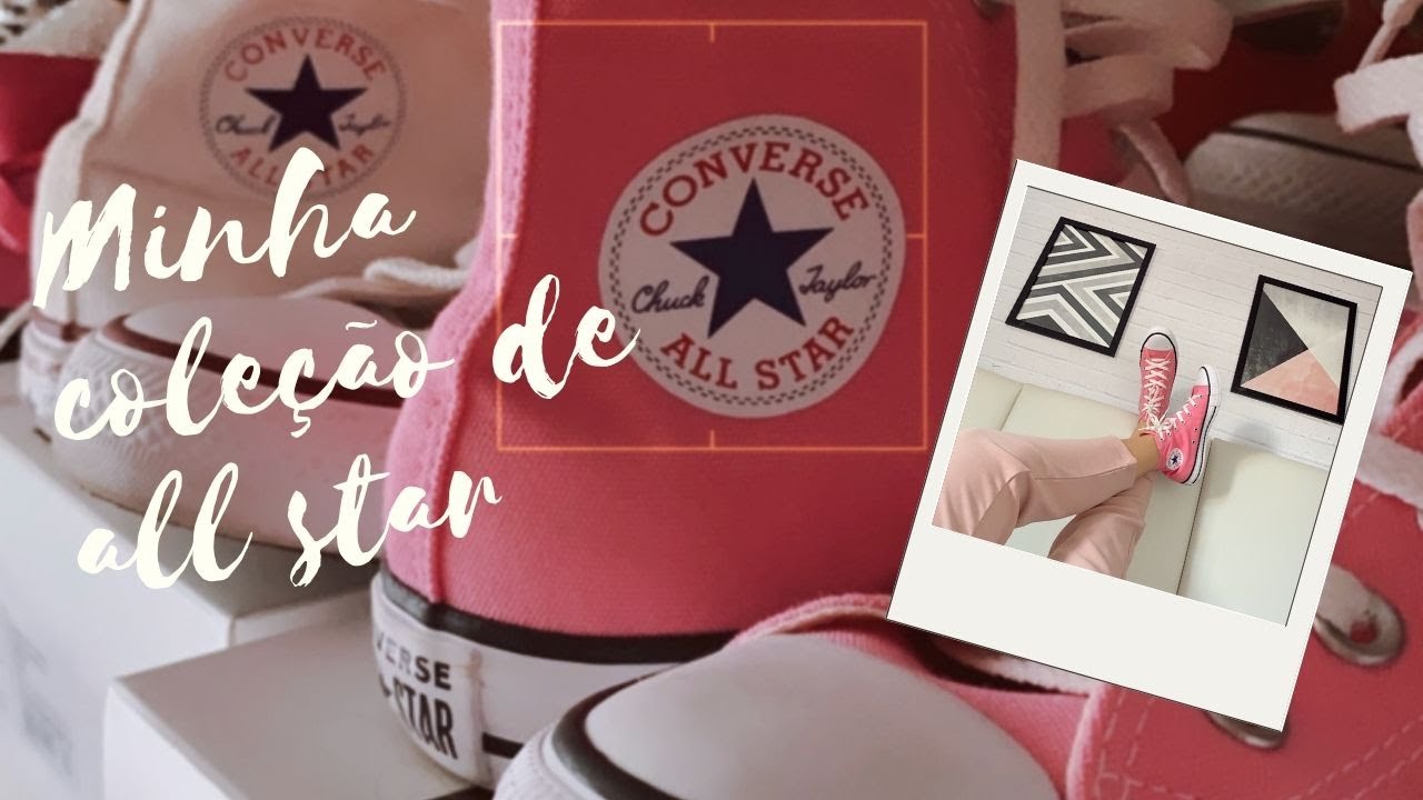 MINHA COLEÇÃO DE TÊNIS CONVERSE ALL STAR | Camila Lach