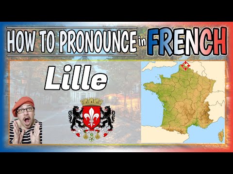"Lille" Natural FRENCH Pronounciation │ How to pronounce French city "Lille" in French