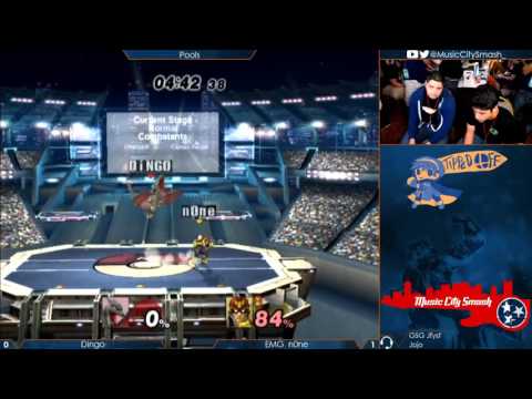 TO11 - Dingo (Charizard) vs EMG | n0ne (Captain Falcon, Ganon) - Project M Pools