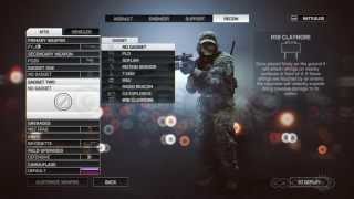 battlefield 4 Every Class Every Gun