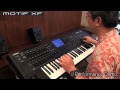 YAMAHA MOTIF XF Demo 2 3 Performances