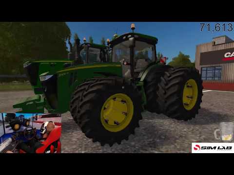 farming simulator 17 Lone Oak farm/ lets  play /day 2