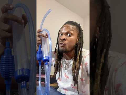 How To Properly *CLEAN* A Fish 🐠 TANK!!🤓 #aquarium #fishtank #fyp #video #shorts #fish #cleaning