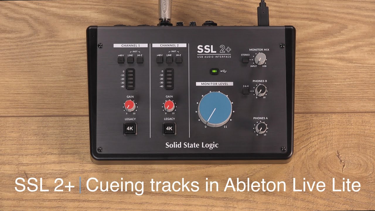 Solid State Logic Interface audio SSL 2+ Pack d'enregistrement