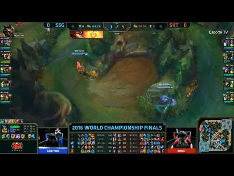 SSG Ambition Steal Dragon   SKT vs SSG Highlights Game 1   LOL World Championship 2016 Finals