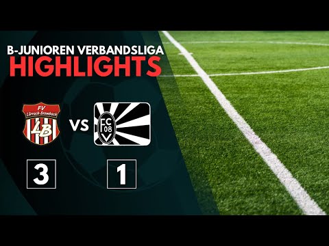 B-Junioren Verbandsliga | 8. Spieltag 25/26 | FV Lörrach-Brombach vs. FC 08 Villingen 2