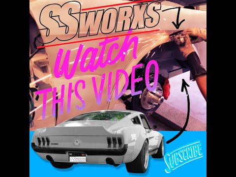SSWORXS Metal Fender Flares Installation Ford Mustang