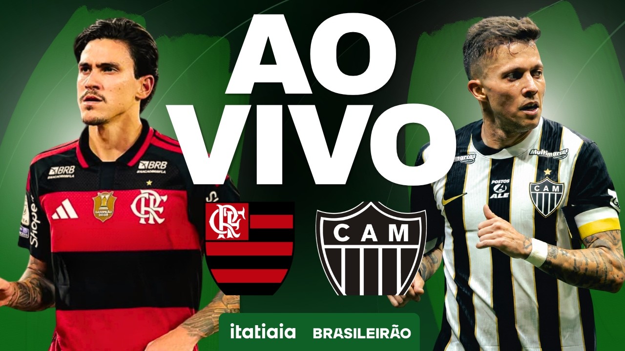 Flamengo x Atlético: acompanhe, ao vivo, à transmissão do Brasileirão