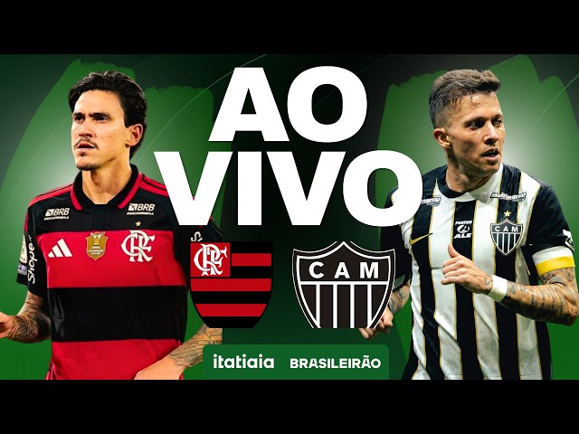 Flamengo x Atlético: acompanhe, ao vivo, à transmissão do Brasileirão