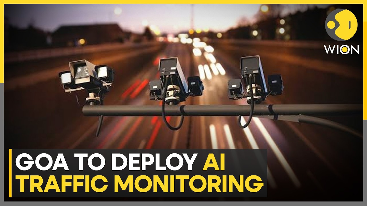 AI System to Track Violations Across 26 Locations; AI Cameras To Issue E-Challans in Goa | WION