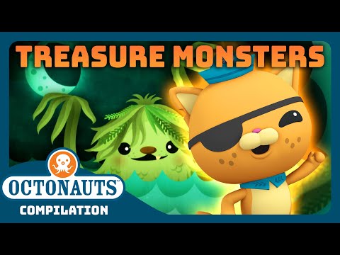 @Octonauts - 😼 Kwazii's Fun Pirate Adventures! 🏴‍☠️ | 3 Hours+ Full Episodes Marathon