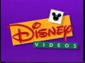 Walt Disney Videos UK Version