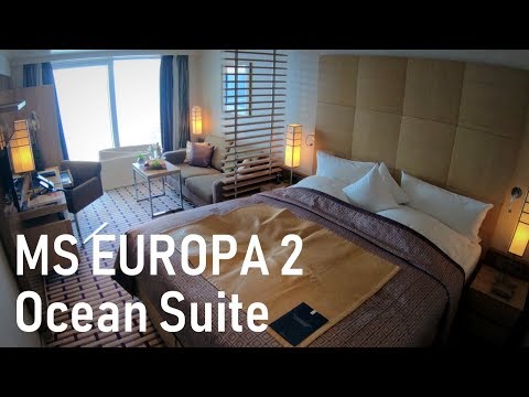 MS EUROPA 2: Ocean Suite im Detail | Rundgang Suite 745 | 4K