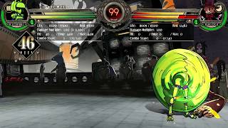 Skullgirls 2nd Encore: Robo-Fortune/Eliza combo 7681 dmg