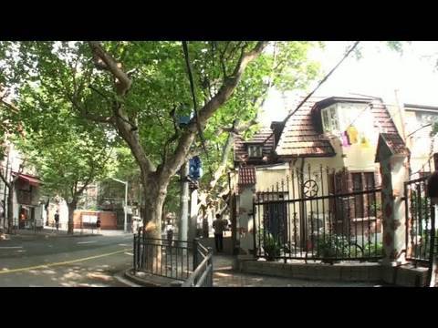 Caminhada matinal em Xangai, China (3) South Shaanxi Road (Middle Huaihai Road - Middle Yan'an Road) 18 de agosto de 2010