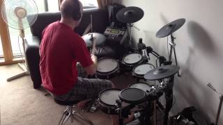 Aerosmith - Eat The Rich (Roland TD-12 Drum Cover)