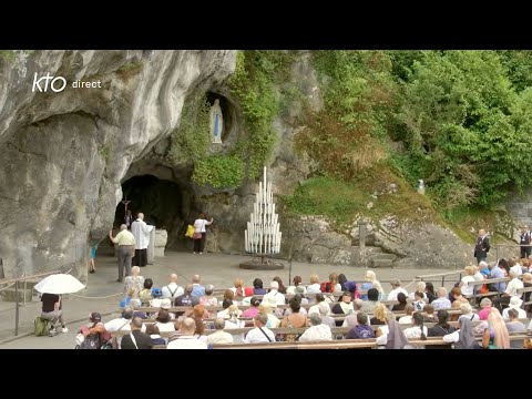 Chapelet du 3 juillet 2025 à Lourdes