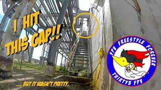 Stairway Gap at Rotor Riot Rampage 2021 | FPV Drone Freestyle