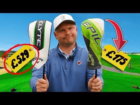 HUGE Results! - £529 Callaway Elite vs £175 Epic Flash Driver!