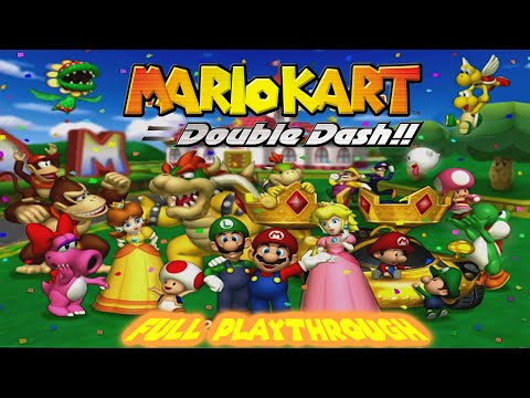 Mario Kart Double Dash!! Complete Full Game Walkthrough (100%) + All Grand Prix & Battle Mode