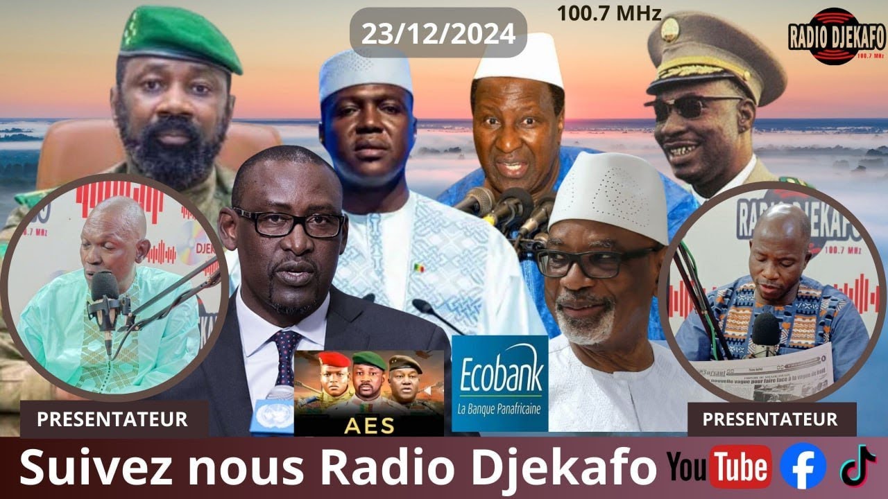 RADIO DJEKAFO 23 DECEMBRE DABA TOUNKARA ET BOUBACAR TRAORE