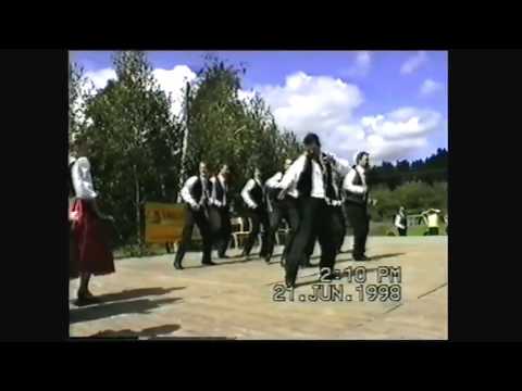 VPDK "Lāčplēsis ". Koncerts "svaigā gaisā". 1998. gada 21. jūnijs. Igaunija. Vastselina.