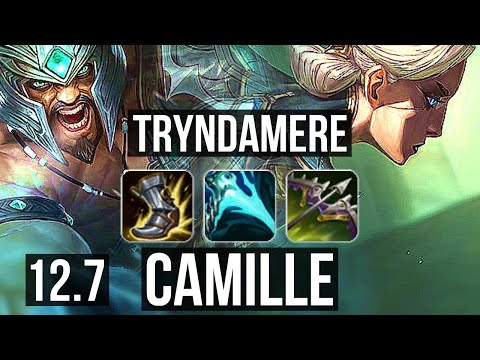 TRYNDA vs CAMILLE (TOP) (DEFEAT) | 2.8M mastery, 7 solo kills, 400+ games | JP Diamond | 12.7
