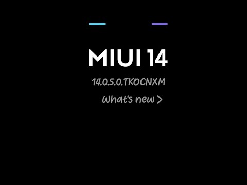 MIUi 14 A13 Redmi Note 4x aka MIDO