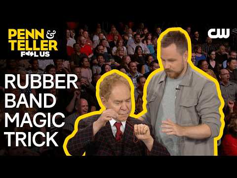 Dutch Magician Fools Penn & Teller with Rubber Band Magic Tricks | Penn & Teller: Fool Us | The CW