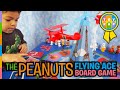 The Peanuts Movie Snoopy Flying Ace Board Game Unboxing