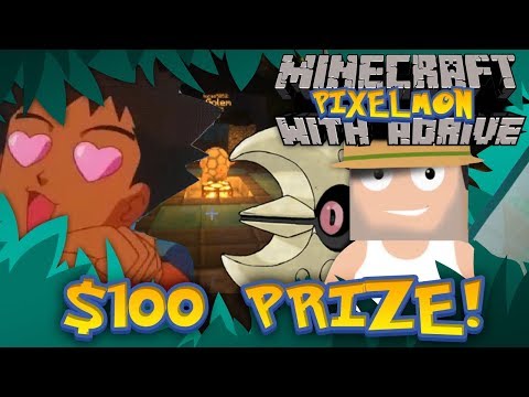 $100 PRIZE! ANYONE CAN ENTER! Minecraft Pixelmon Live with aDrive!
