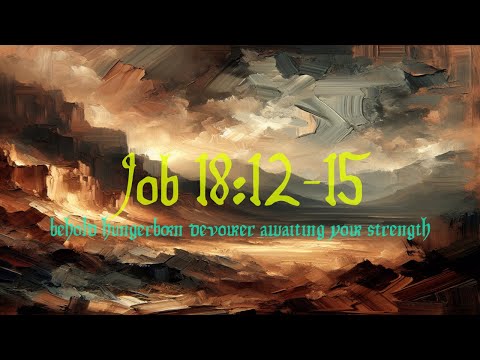Job 18:12