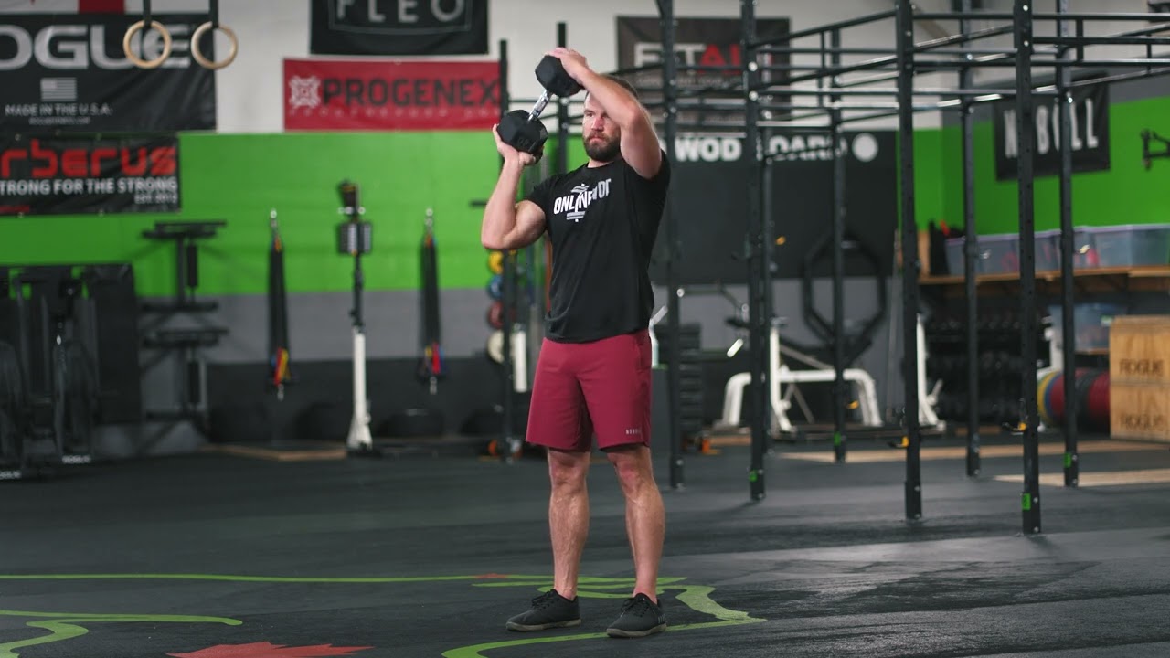 Standing Dumbbell Halo - YouTube
