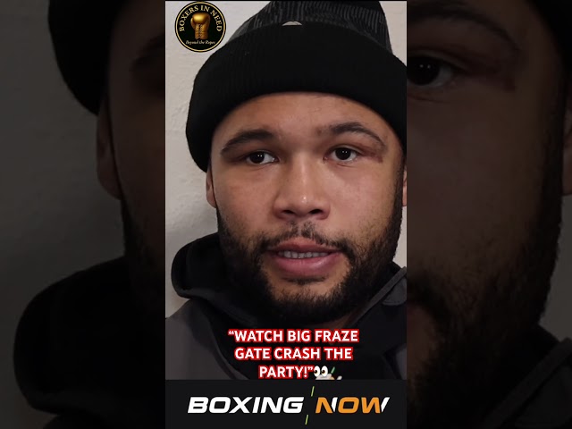 “WATCH BIG FRAZE GATE CRASH THE PARTY!”👀 A CONFIDENT FRAZER CLARKE PREVIEWS HUNI FIGHT APRIL 11🔥 - video thumbnail
