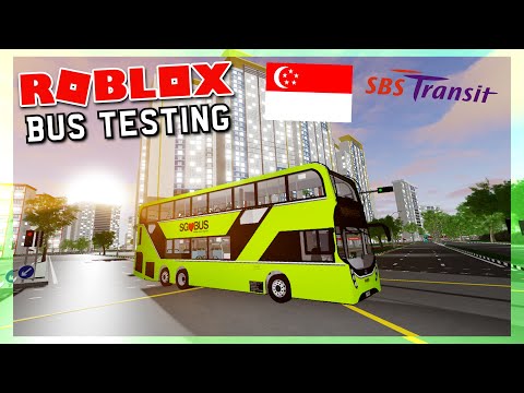 Roblox Singapore Buses #5 | Which bus is the best?