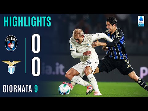 Video highlights della Pisa vs Lazio (0 a 0) - Giornata 9 - Fantacalcio e fantamedie