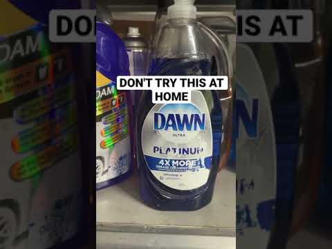 Dawn Dish Soap in Foam Cannon Detailing