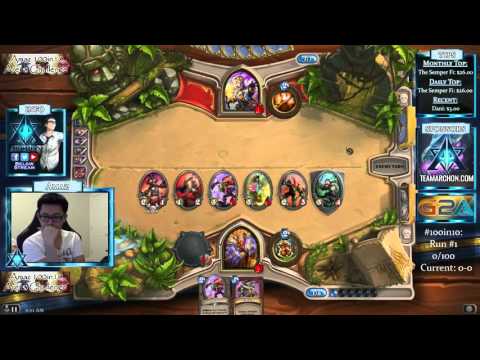 Hearthstone Amaz Playing 12 Win Warrior Arena