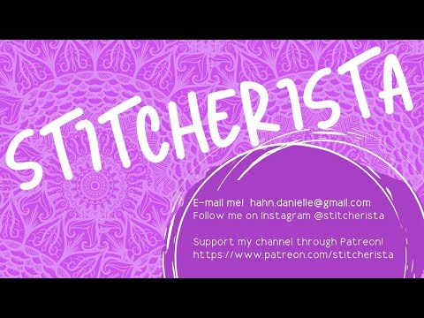 Flosstube ~ Cross Stitch Vlog ~ 8-28-21 to 9-1-21