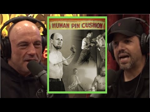 Joe Rogan - David Blaine - INSANE 'Human Pin Cushion’ - Mirin Dajo - How to perform his tricks