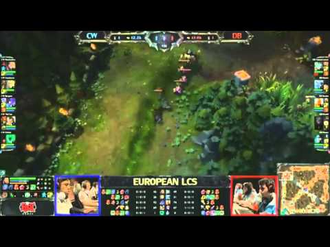 (HD343) LCS Semaine 6 - CW vs DB - league Of legends Replay [FR]