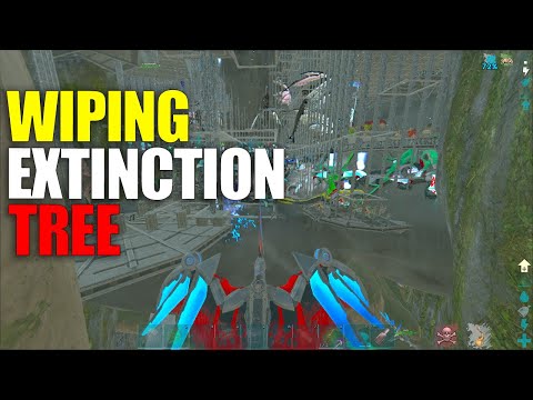 SPEED WIPING BLACKDOGS EXTINCTION TREE | ARK Official PVP | N445