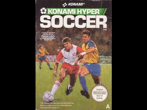 Konami Hyper Soccer (Nintendo Entertainment System) - Germany vs. USA