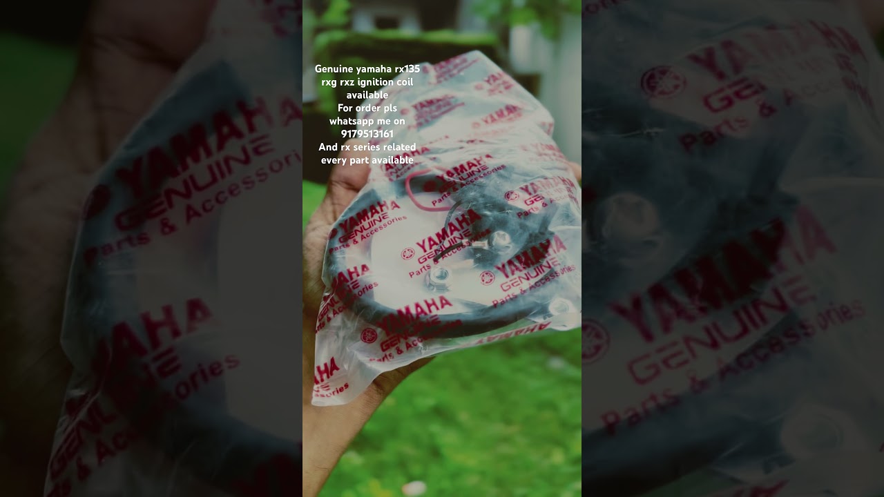 Yamaha rx series genuin ignition coil available #rxg #rxz #rx135 #rx100 #trendingshorts #viralshorts