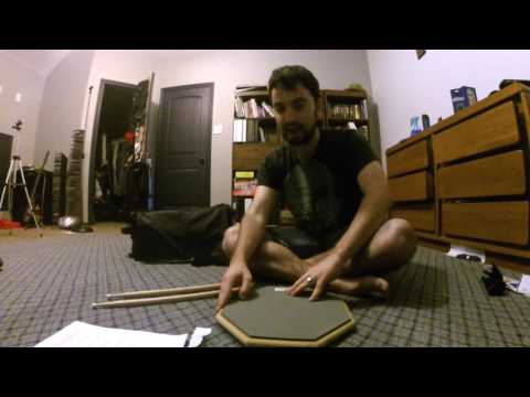 Evans 2 sided double sided Practice pad Review