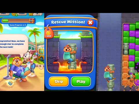 Star Blast | Star Blast level and rescue mission | Decorating Movie 🎥 Set
