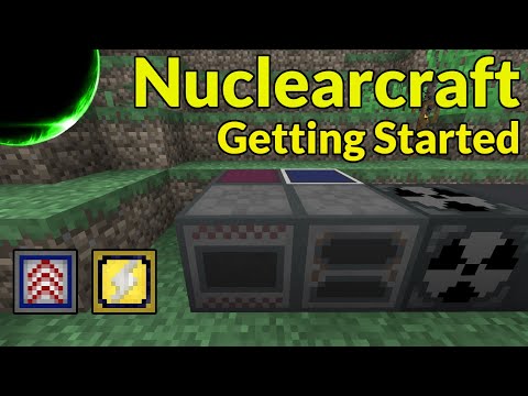 Nuclearcraft: Getting Started (Initial Power, Machines, and Radiation) | Modded Minecraft Tutorial